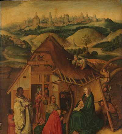 Magiernes tilbedelse af Jheronimus Bosch (copy after)