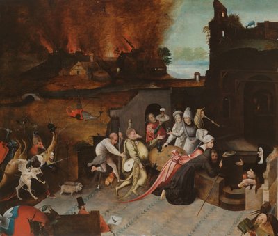 Sankt Anthonys fristelse af Jheronimus Bosch (copy after)