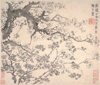 Blommeblomster, dateret 1757. af Jin Nong