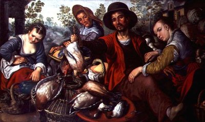 The Game Stall (olie på lærred) af Joachim Beuckelaer