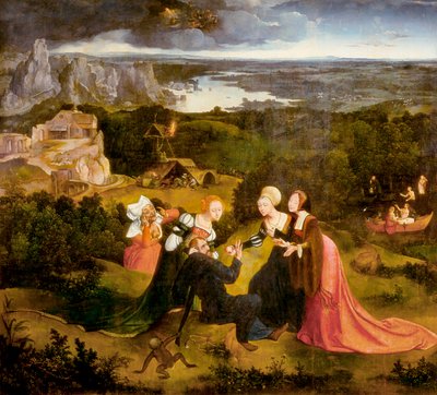 Sankt Anthonys fristelser af Joachim Patenier