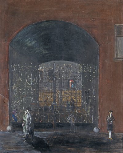 Gadebillede af Joachim Ringelnatz