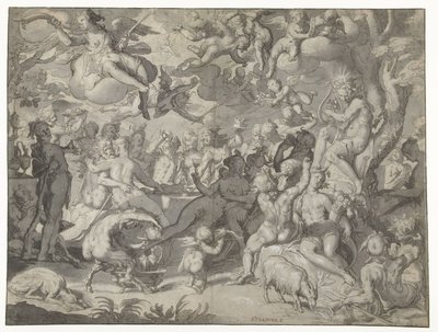 Bryllup af Peleus og Thetis af Joachim Wtewael or Utewael