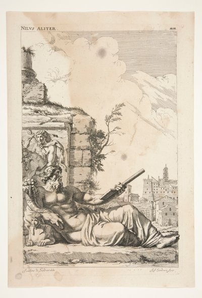 NILE ANDERS, fra Sculptures of the Old Admired af Joachim von Sandrart