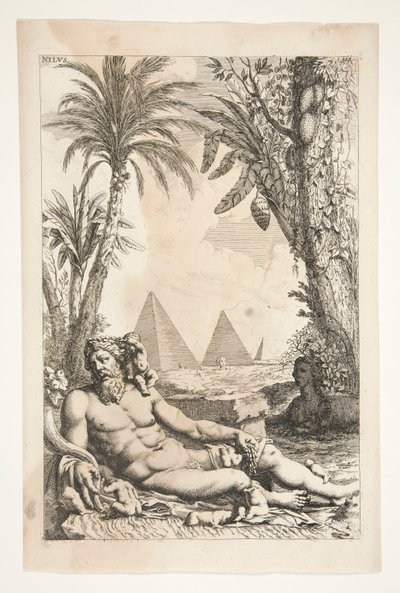 Nilen, fra Ancient Sculptures Admirata af Joachim von Sandrart