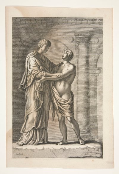 Papirius, fra Ancient Sculptures Admired af Joachim von Sandrart
