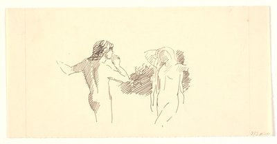 Eva og slangen af Joakim Frederik Skovgaard