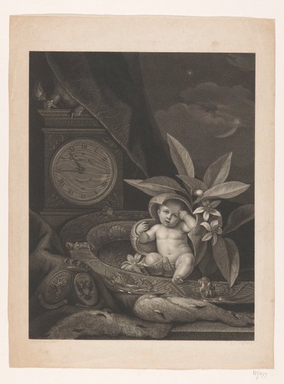 Fødsel fremtidige Kong William III, 1817 af Joannes Josephus Wolff