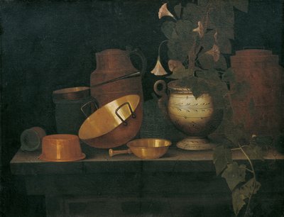 Stilleben med kobberfade af Joannes de Cordua