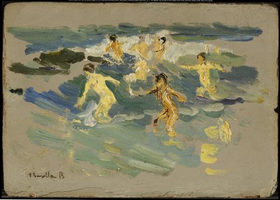 Strand ved Valencia, ca. 1904 af Joaquín Sorolla