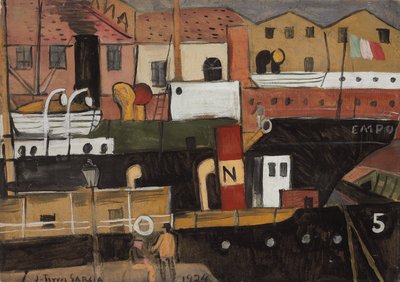 Livorno af Joaquin Torres-Garcia