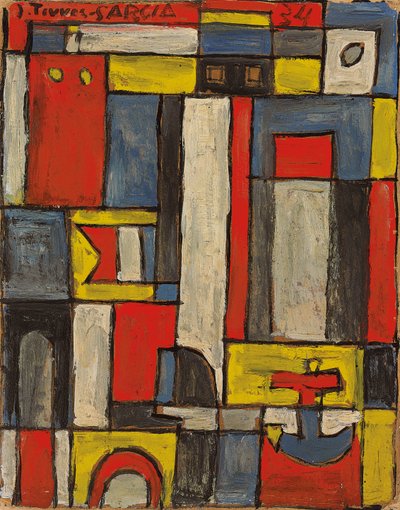 Skibskonstruktion; Navio constructivo af Joaquin Torres-Garcia