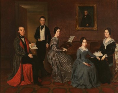Familien til Jorge Flaquer af Joaquín Espalter y Rull