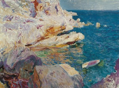 Rock ved Jávea af Joaquín Sorolla