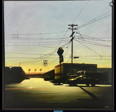 San Fernando 12 c 2021 (akryl på lærred) af Joby Hickey