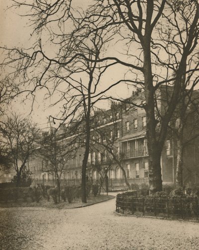 Brunswick Square: En del af Bloomsburys Boarding-House Land, c1935. af Joel