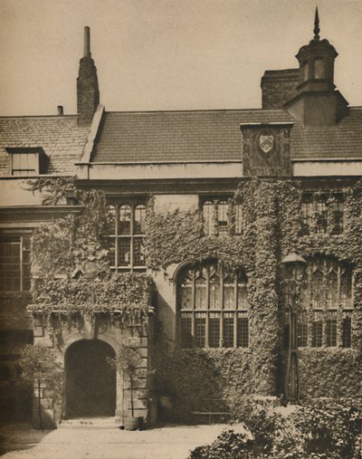 Great Hall Where The Brothers of the Charterhouse Dine, c1935. af Joel