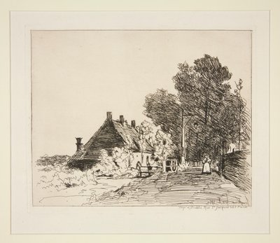 La Nourrice (sygeplejersken) af Johan Barthold Jongkind