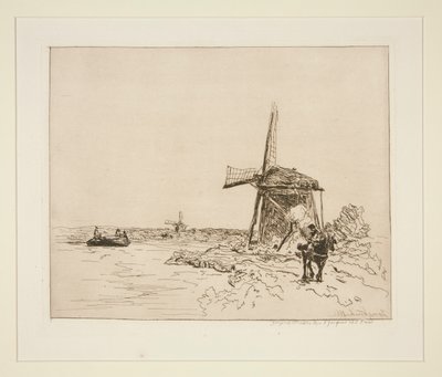 Trækstien af Johan Barthold Jongkind