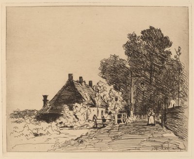 Sygeplejersken af Johan Barthold Jongkind