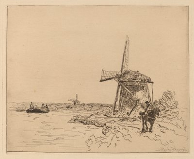 Trækstien af Johan Barthold Jongkind