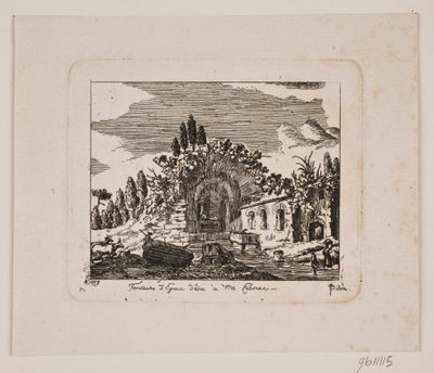 romerske ruiner af Johan Bülow