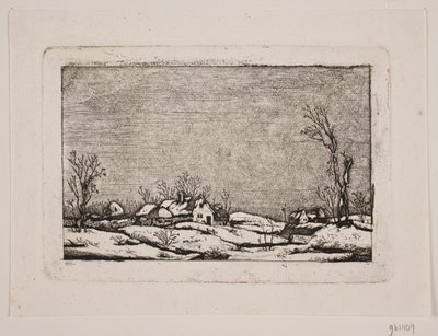 Vinterlandskab af Johan Bülow