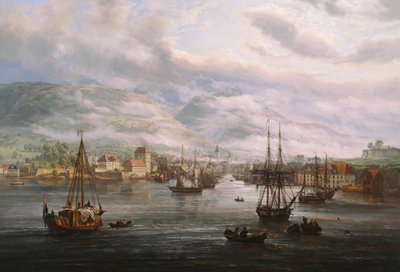 Bergen Bugt af Johan Christian Dahl