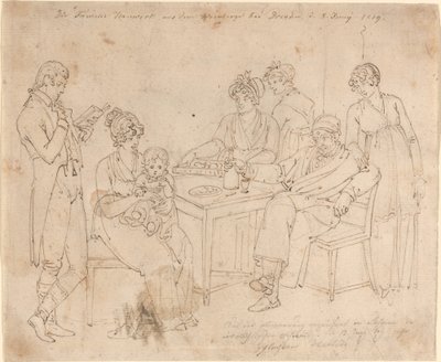 Familien Nauwerk af Johan Christian Dahl