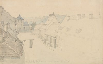 Vores Frelsers Kirke i Christiania set fra Grensen af Johan Christian Dahl