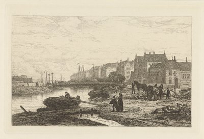Udsigt over Stadhouderskade af Johan Conrad Greive