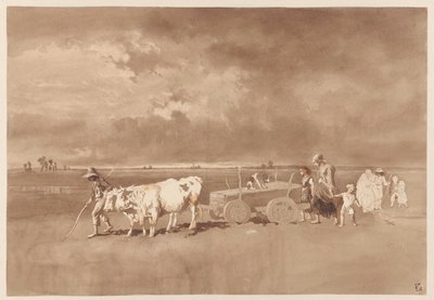 Begravelse i Campagna af Johan Daniël Koelman