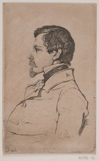 Portræt af Jacob Kornerup af Johan Frederik Busch
