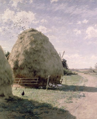 Høstakke af Johan Fredrik Krouthen