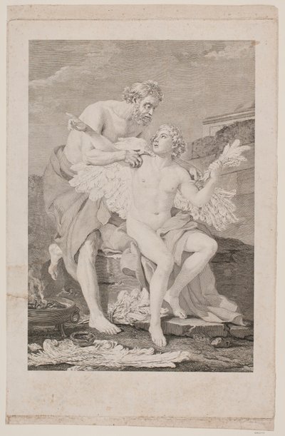 Daedalus og Ikaros af Johan Georg Preisler