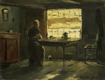 Stuehus interiør af Johan Hendrik Weissenbruch