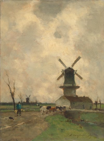 Møllen af Johan Hendrik Weissenbruch