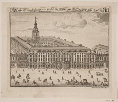 Christiansborg Slot af Johan Herman Thiele