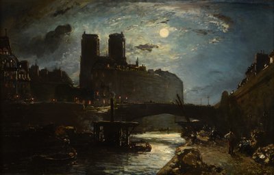 Notre-Dame de Paris af Johan Jongkind