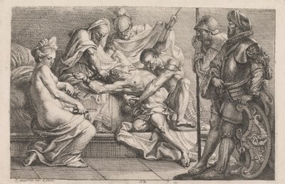 Samson overvundet af filistrene af Johan Joseph Zoffany