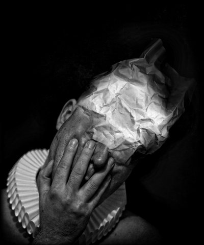 A clowns death (serie), 2014 (fotokunst digital kunst) af Johan Lilja