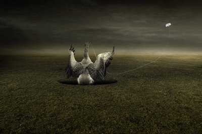 Hjælp på vej, 2013 (fotografi) af Johan Lilja