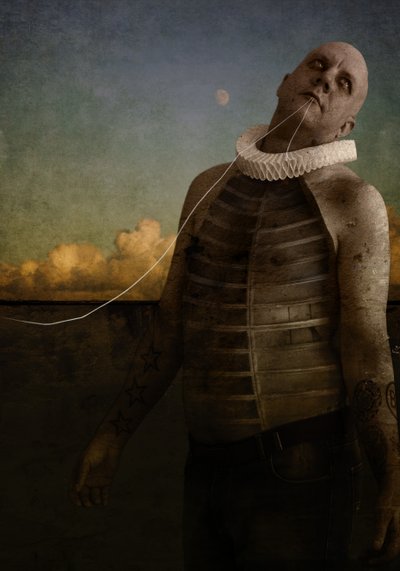 Det er svært at være en mand, 2014 (fotokunst digital kunst) af Johan Lilja