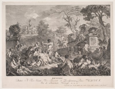 Bacchanal af Johan Martin Preisler