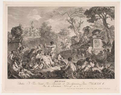 Bacchanal af Johan Martin Preisler