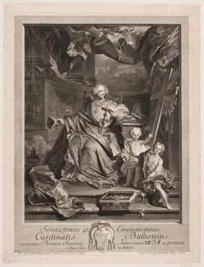 Kardinal af Bouillon af Johan Martin Preisler