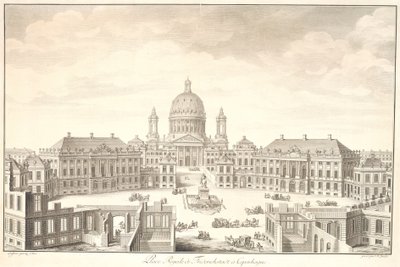 Place Royale fra Friedrichstadt til København af Johan Martin Preisler
