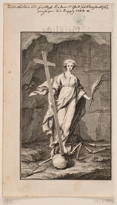 "religioner". Titel Kobber til Åndelige Sange af Johan Martin Preisler