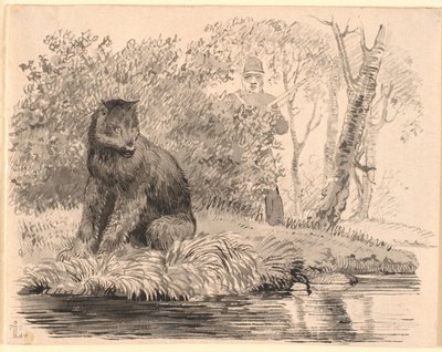 Bjørnen af Johan Thomas Lundbye
