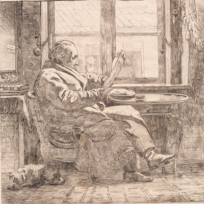 Justitsråd Emanuel Bonnevie af Johan Thomas Lundbye